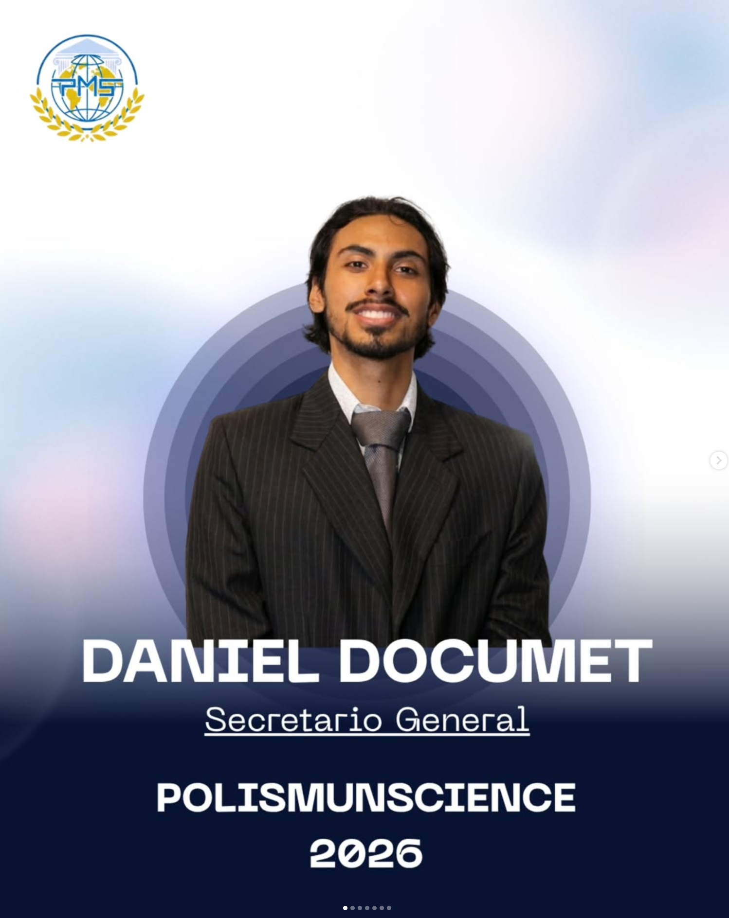 Daniel Documet, Secretario General de POLISMUNSCIENCE 2026