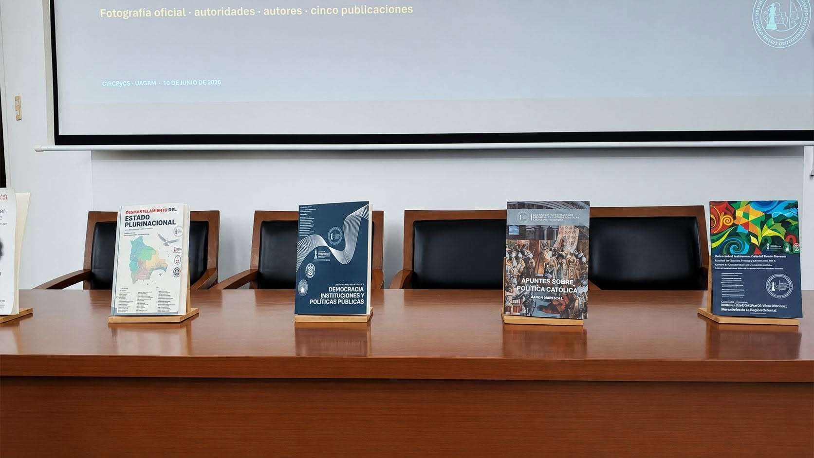 Cinco publicaciones presentadas por el CIRCPyCS