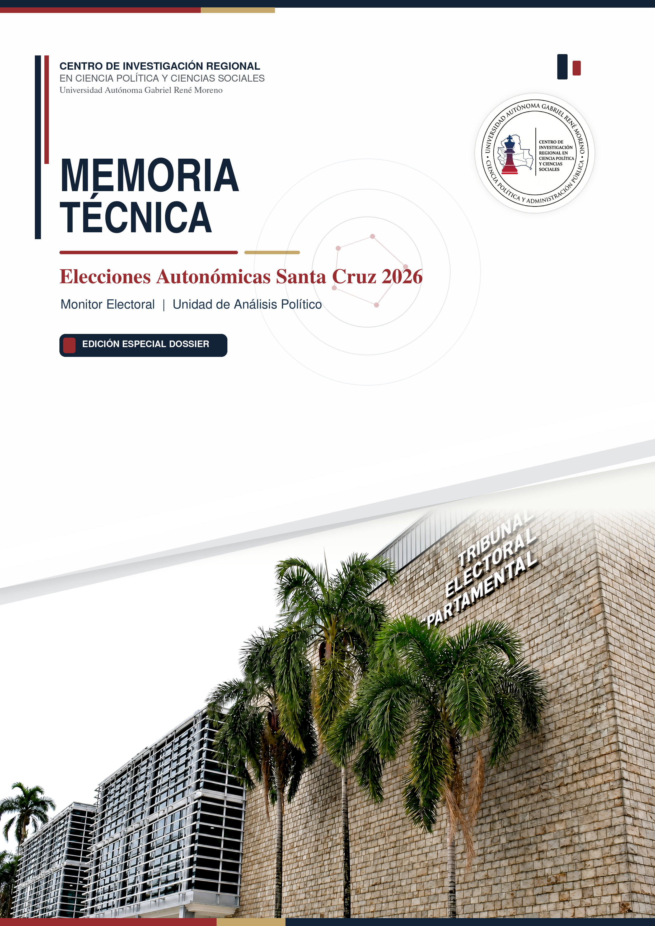 Portada de la Memoria T&eacute;cnica de las Elecciones Auton&oacute;micas 2026